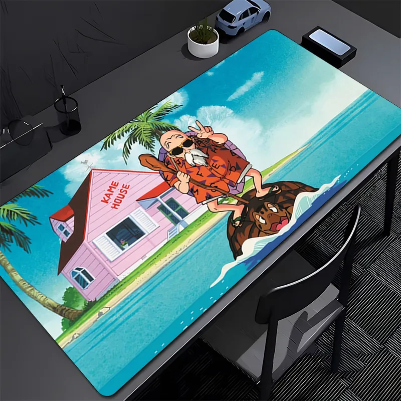 Gaming Accessories For Gaming Desk - DBZ マウスパッドドラゴンボールマスターロシアニメゲームアクセサリー Varmilo キーボードパッド PC コンピュータゴムデスクマットカーペットマウスパッド
