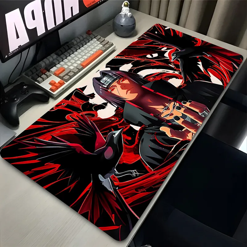 Gaming Accessories For Gaming Setup - マウスパッド ゲーマー 大型 XXL うちはイタチ マダラ