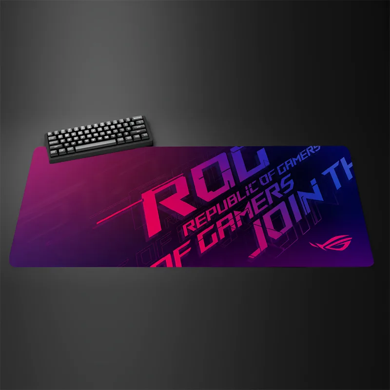 Gaming Accessories Asus - ゲーマーマウスパッド漫画 Asus デスクマットゲーミングマウスパッドデスクプロテクター Pc アクセサリーマットかわいいアニメ拡張マウスパッド