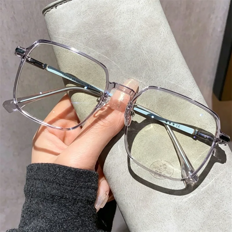 Gaming Accessories Cute - 抗放射線コンピュータメガネ金属眼鏡眼鏡女性男性抗青色光眼鏡かわいいアクセサリー
