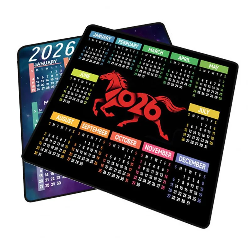 Gaming Accessories For Gaming Desk - 2026 カレンダー マウスパッド 防水 ホーム オフィス