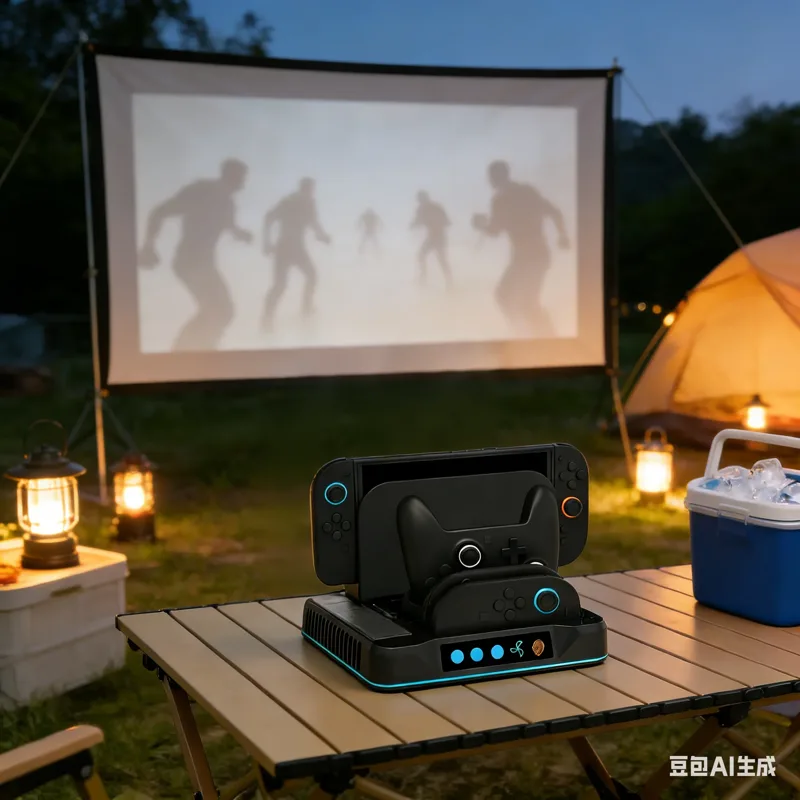 Gaming Accessories Store - ニンテンドースイッチ 2 ゲームコンソール用の多用途充電ドック コントローラーホルダー ストア＆パワーアップコントローラー ゲームアクセサリー