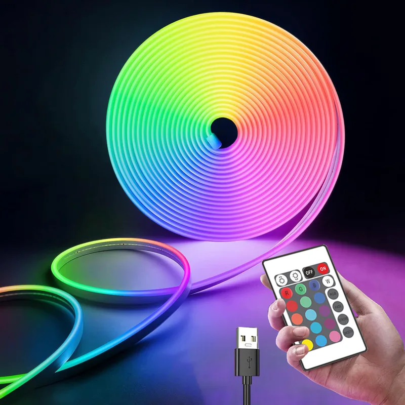 Gaming Accessories Bedroom - RGB Led ストリップライト USB 5V 防水ネオン
