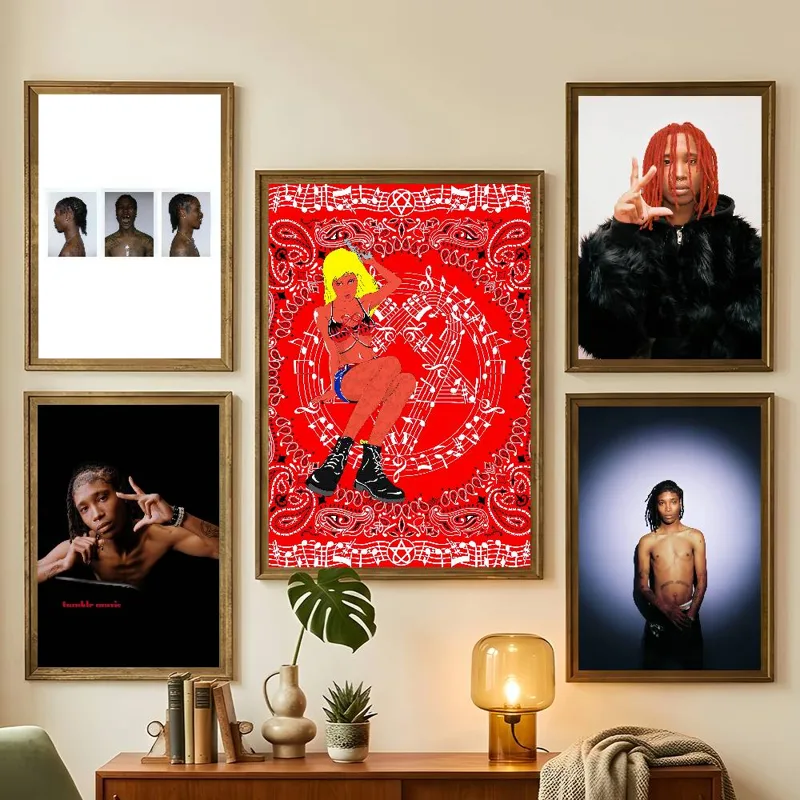 Gaming Accessories Bedroom - ラッパー N-Nine Vicious Emotions ポスター 寝室用