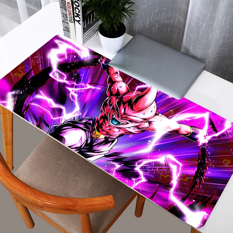Gaming Accessories For Gaming Desk - DBZ ドラゴンボール魔人ブウマウスパッドロック大型ゲームアクセサリーコンピュータゲーマーキーボードマウスマットデスクマウスパッド Csgo