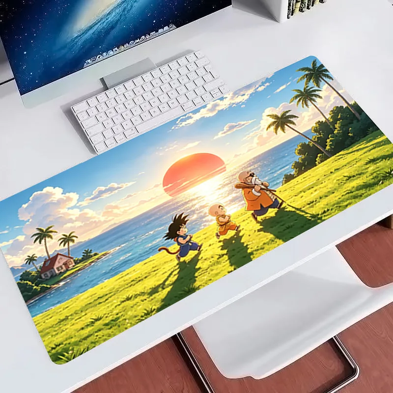 Gaming Accessories For Gaming Desk - DBZ マウスマットアニメデスクマットゴム製ゲームアクセサリードラゴンボール高品質マウスパッド XXL 大型マウスパッド滑り止めカーペット