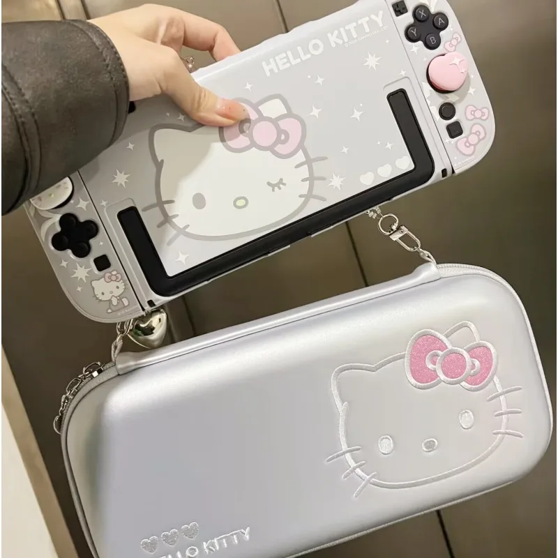 Gaming Accessories Cute - ホットギークシェア Switch 2 保護ケース キュートなハローキティ 分割型