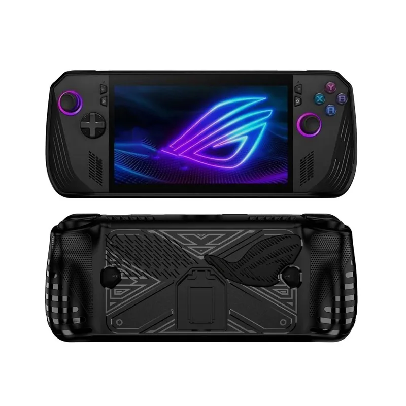 Gaming Accessories Asus - キックスタンド付きゲームハンドヘルド保護ケースソフト TPU ゲームコンソールカバー人間工学に基づいた耐衝撃性 ASUS ROG Ally