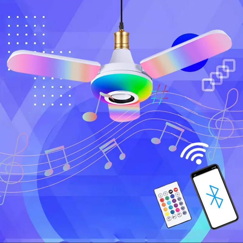 Bluetoothオルゴールライトrgb 4葉ファン型50w - Fan Hub Rgb Controller のレビューと価格