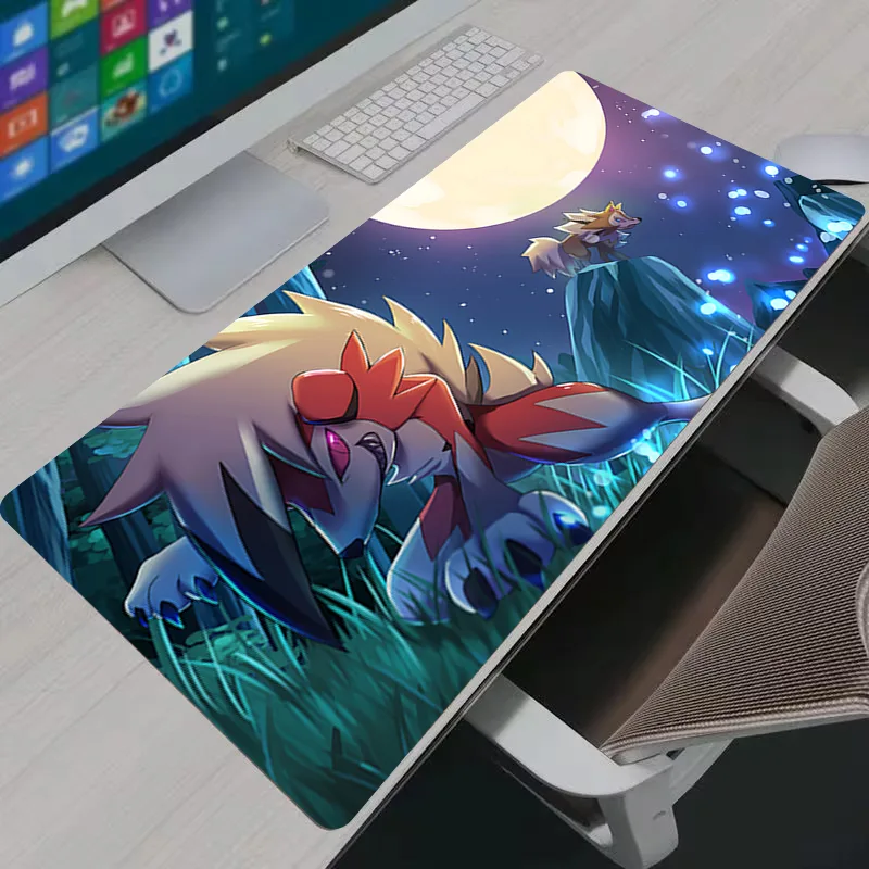 コンピュータマウスパッドゲーミング P-ポケモン ライカンロ - Gaming Accessories For Gaming Setup のレビューと価格
