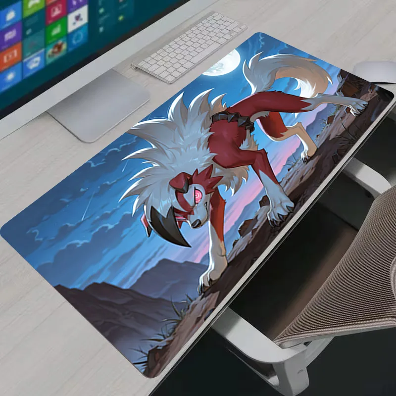 コンピュータマウスパッドゲーミング P-ポケモン ライカンロ - Gaming Accessories For Gaming Setup のレビューと価格