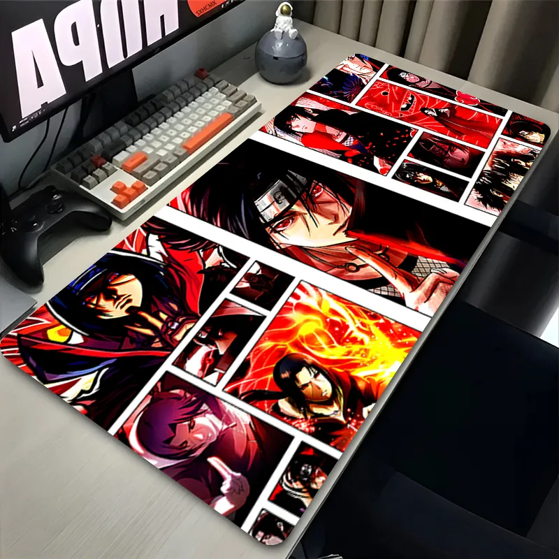 マウスパッド ゲーマー 大型 XXL うちはイタチ マダラ  - Gaming Accessories For Gaming Setup のレビューと価格