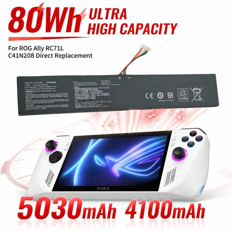 80Wh 5030mAh 4100mAh ASUS ROG  - Gaming Accessories Asus のレビューと価格