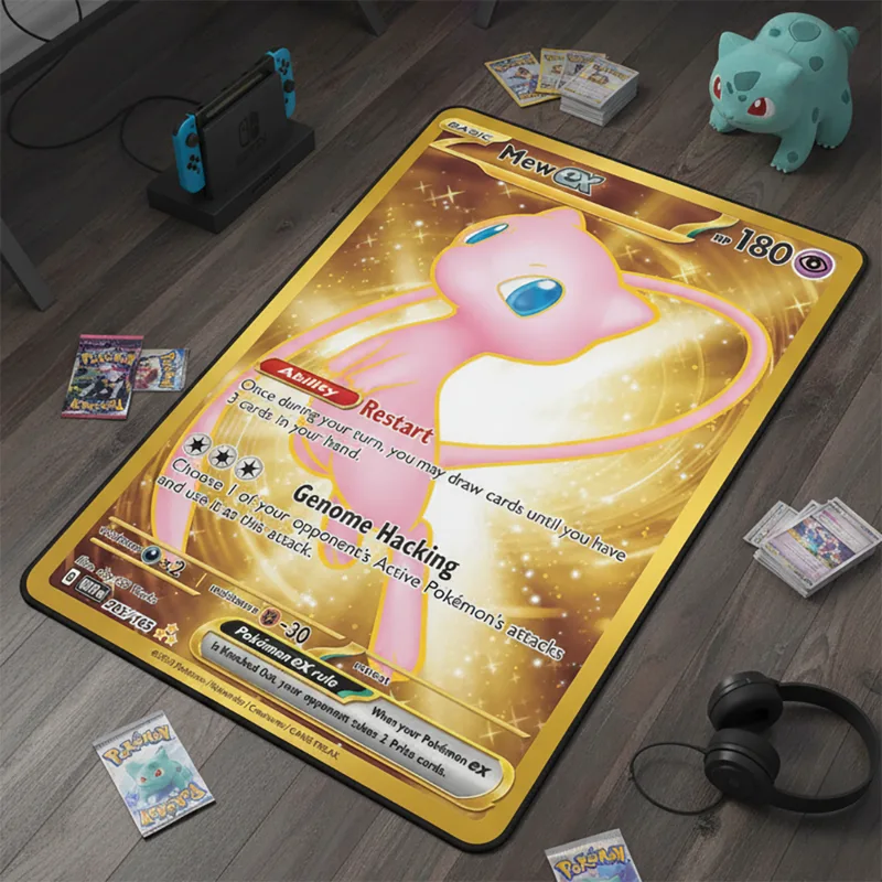 アニメカーペットポケモンミュウEXラグフロアラグ子供部屋ゲー - Gaming Accessories Kids のレビューと価格