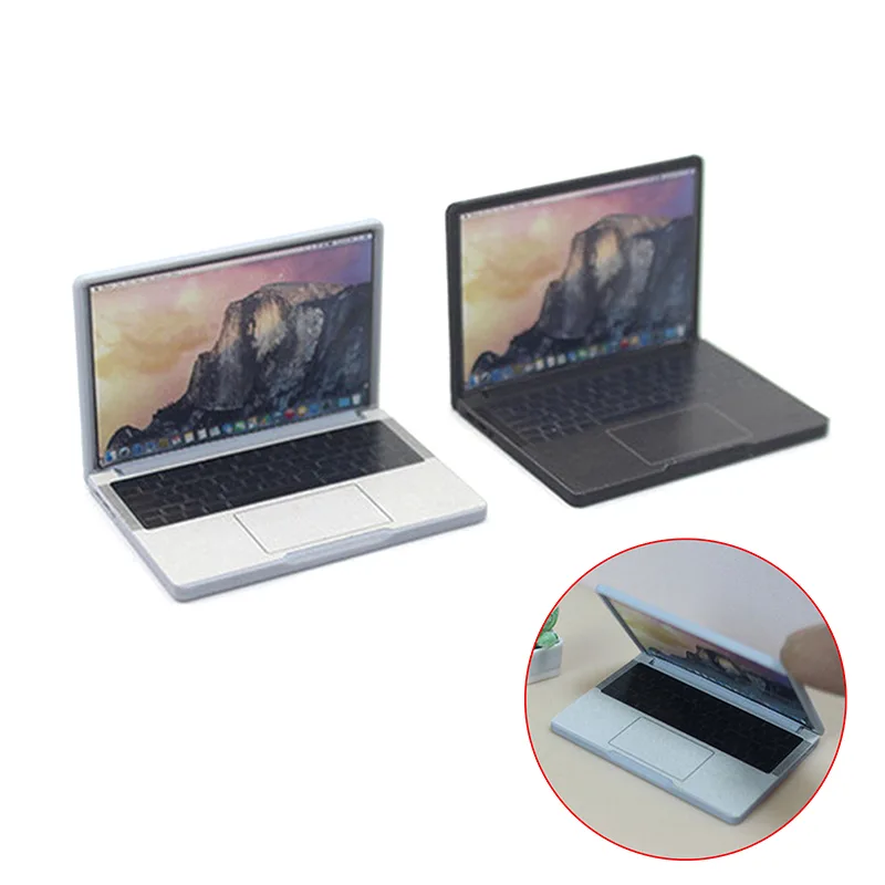 かわいいシミュレーション1:12ミニラップトップコンピュータ - Gaming Accessories Cute のレビューと価格