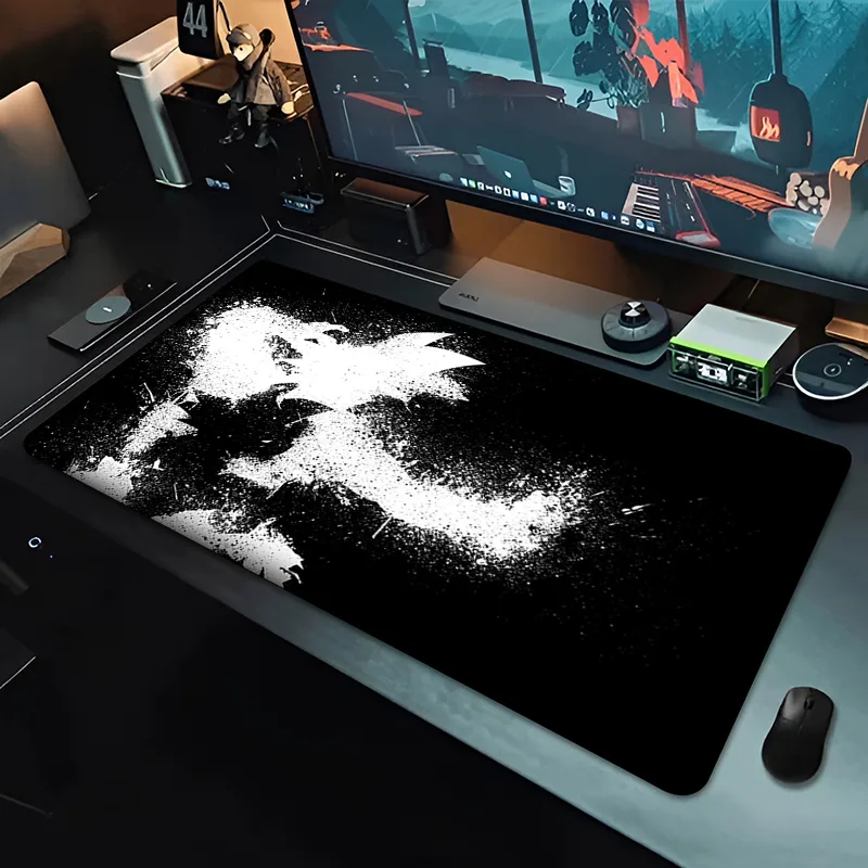 DBZ ブラックアニメマウスパッドドラゴンボール大型 PC  - Gaming Accessories For Gaming Setup のレビューと価格