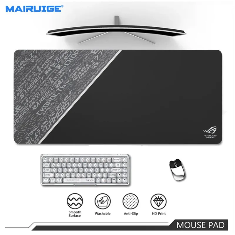 滑り止めゴム製スピードAsus Rogマウスマットキーボード - Gaming Accessories Asus のレビューと価格