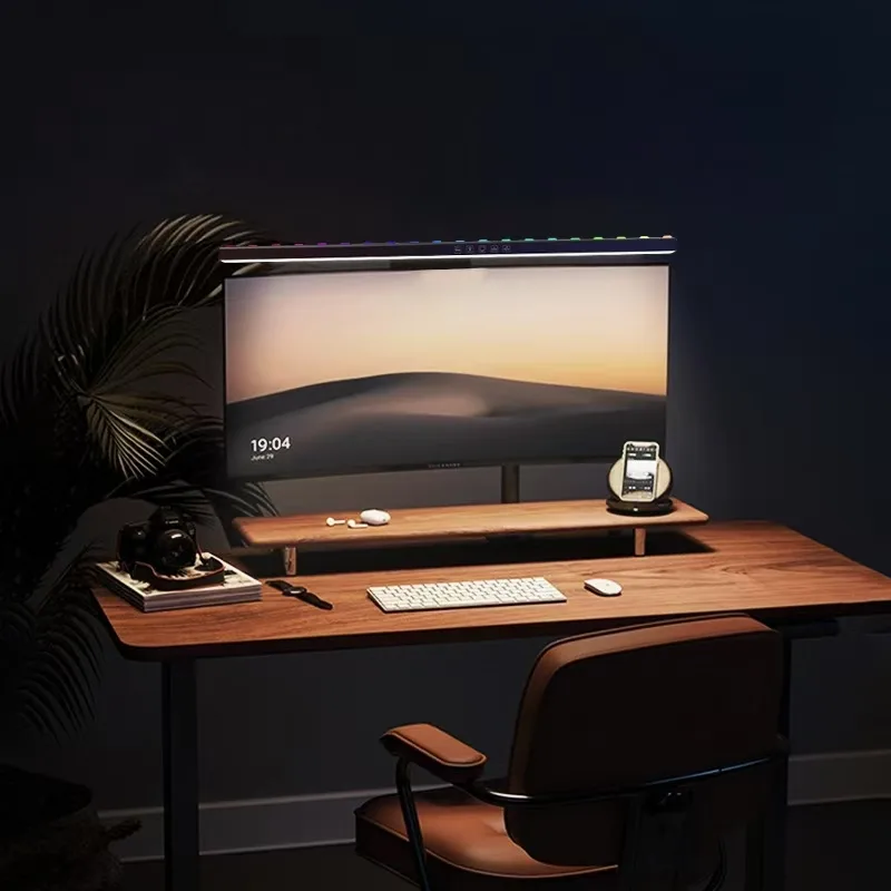 LEDモニターライトハンギングデスクランプ - 無段階調光、 - Gaming Accessories Bedroom のレビューと価格