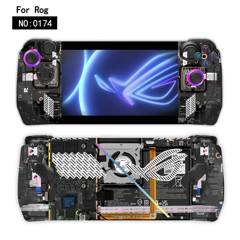 新しいステッカーカバーケース Asus Rog Ally コ - Gaming Accessories Asus のレビューと価格
