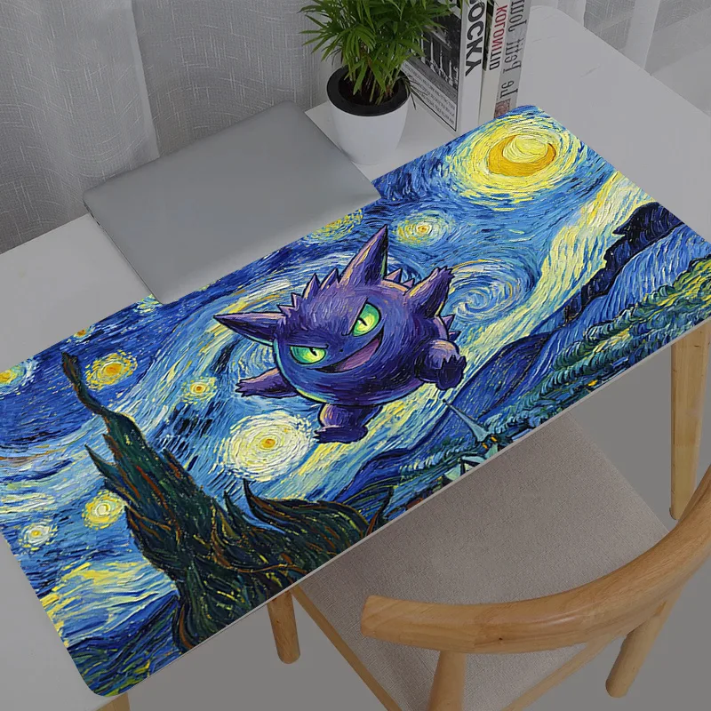 マウスパッドポケモンピカチュウアニメ耐久性のある大型 XXL - Gaming Accessories For Gaming Setup のレビューと価格