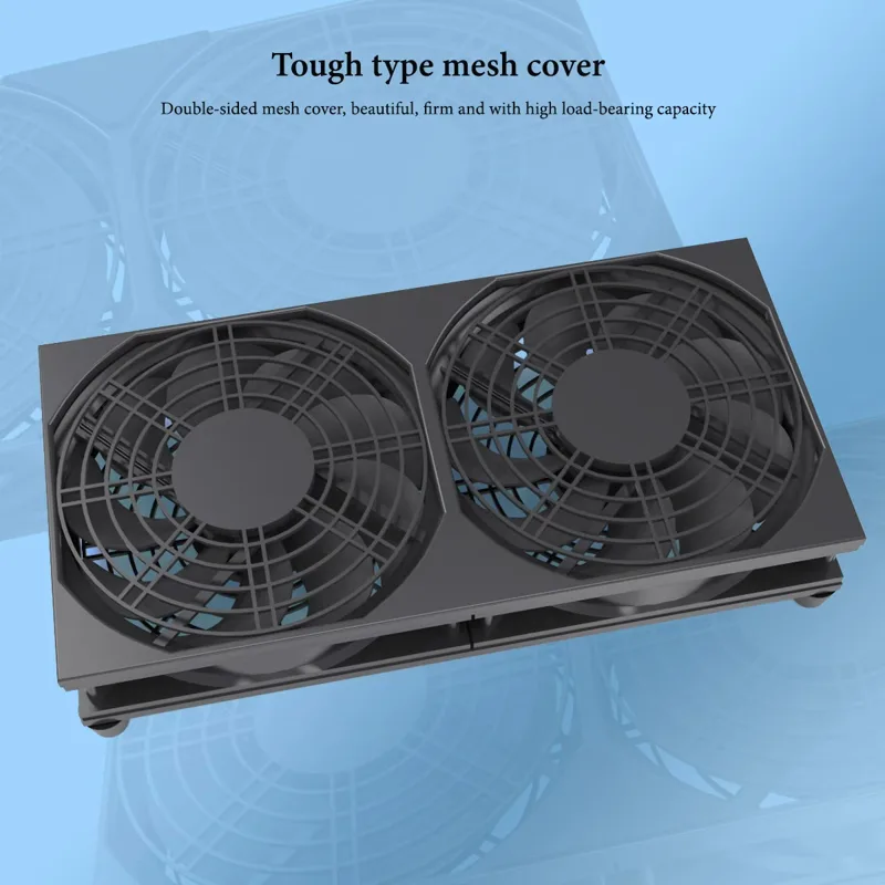 デュアルUSB冷却ファン（3段階速度調整付き） |   ルー - Fan Hub Rgb Controller のレビューと価格