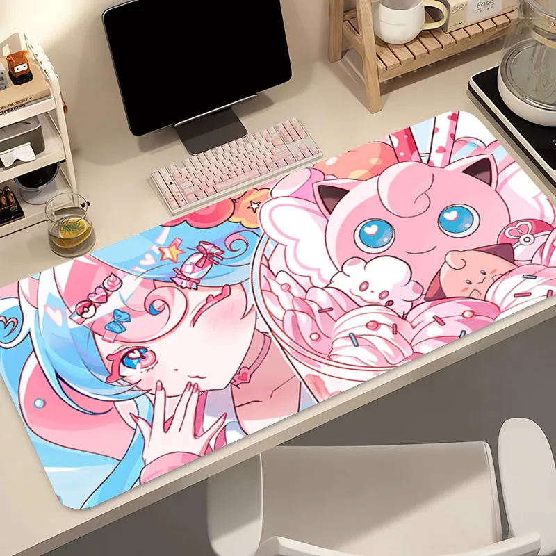 アニメマウスパッド 90 × 40 センチメートルポケモンジ - Gaming Accessories For Gaming Setup のレビューと価格