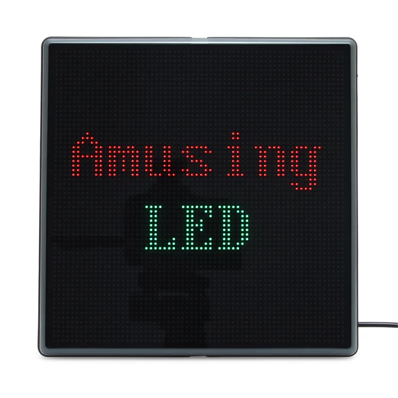 RGB LED ピクセルディスプレイパネルランププログラマブ - Gaming Accessories Bedroom のレビューと価格