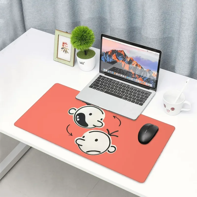 大型マウスパッド弱虫キッドの日記グループゲーマーPCラップト - Gaming Accessories Kids のレビューと価格