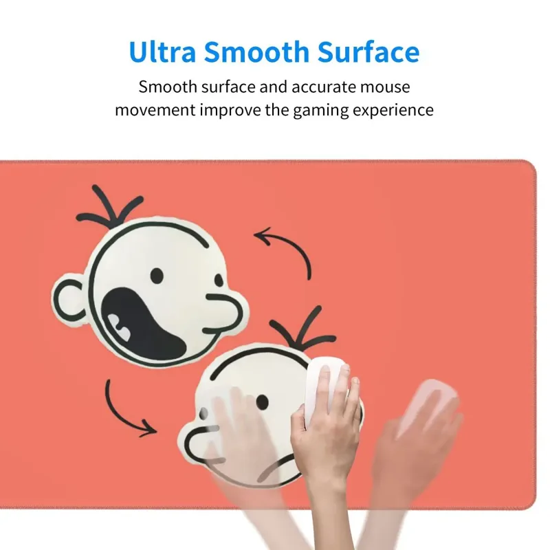大型マウスパッド弱虫キッドの日記グループゲーマーPCラップト - Gaming Accessories Kids のレビューと価格