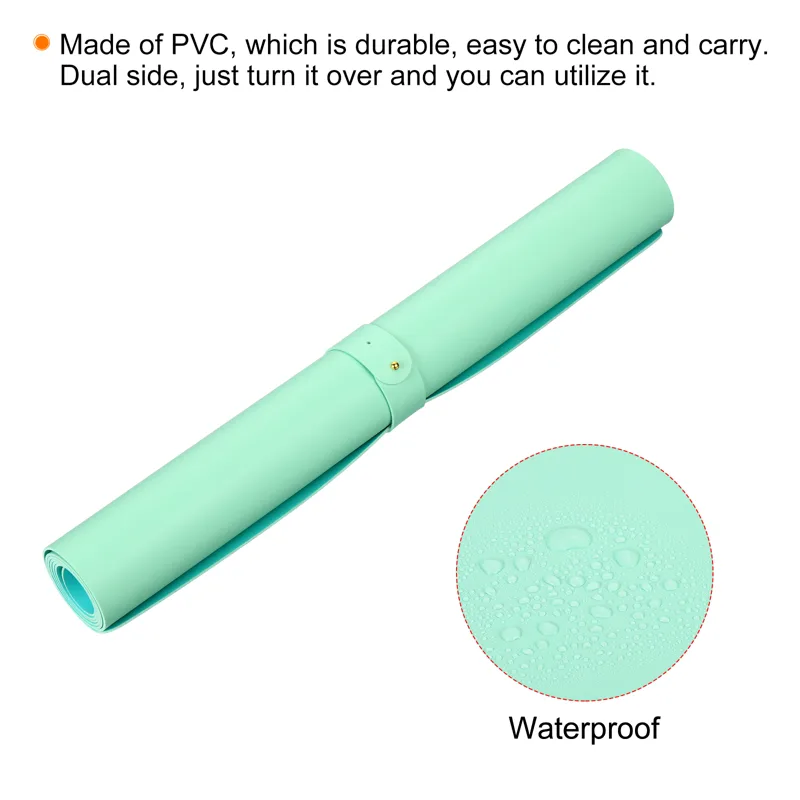 防水合成皮革オフィスマット,デュアルサイドプロテクター,マウ - Gaming Accessories For Setup のレビューと価格