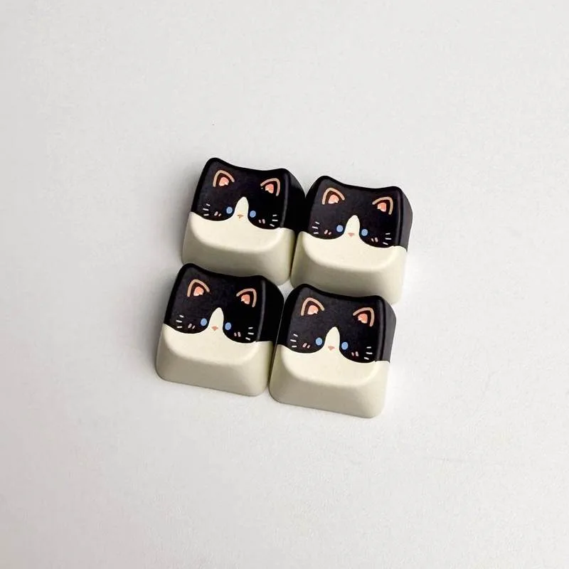 かわいい猫キーキャップ 4/16 キー毛プロファイル Pbt - Keyboard Switch Tester のレビューと価格