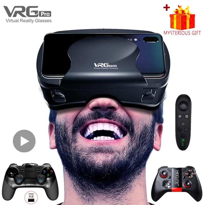 VRG Pro バーチャルリアリティ VRグラス ヘッドセッ - Gaming Accessories Kids のレビューと価格