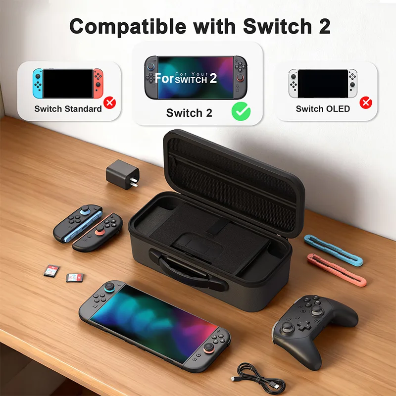 Switch 2 ゲーム機収納ボックス保護ボックスに最適、プ - Gaming Accessories Store のレビューと価格