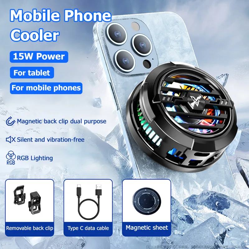 15W半導体磁気バッククリップ2-in-1スマホクーラーRG - Gaming Accessories Store のレビューと価格