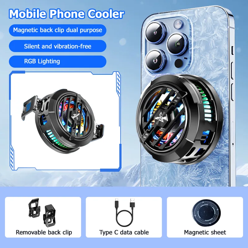 15W半導体磁気バッククリップ2-in-1スマホクーラーRG - Gaming Accessories Store のレビューと価格