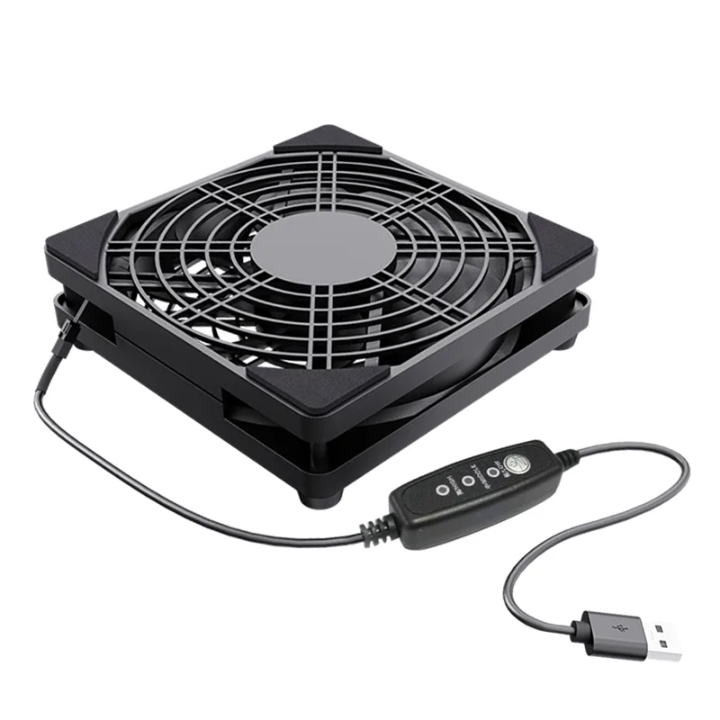USBインターフェース付き3段階速度調整可能なファン、静音動 - Fan Hub Rgb Controller のレビューと価格