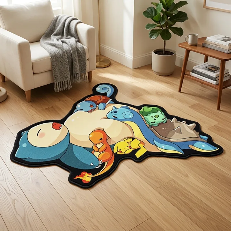 かわいいポケモンフロアマット スノーラックス＆スターターバデ - Gaming Accessories Cute のレビューと価格