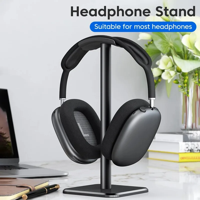 ユニバーサルヘッドフォンスタンドアルミ合金ヘッドセットホルダ - Gaming Accessories For Setup のレビューと価格