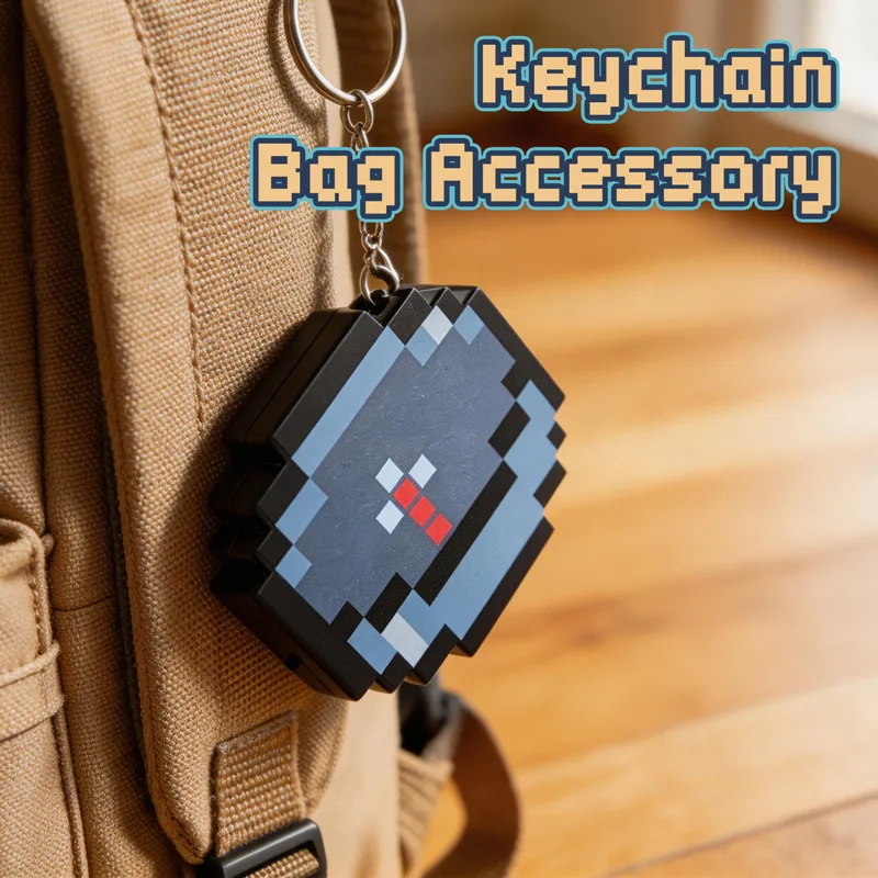 2026年新作 充電式ピクセルコンパスキーホルダー ポータブ - Gaming Accessories Kids のレビューと価格