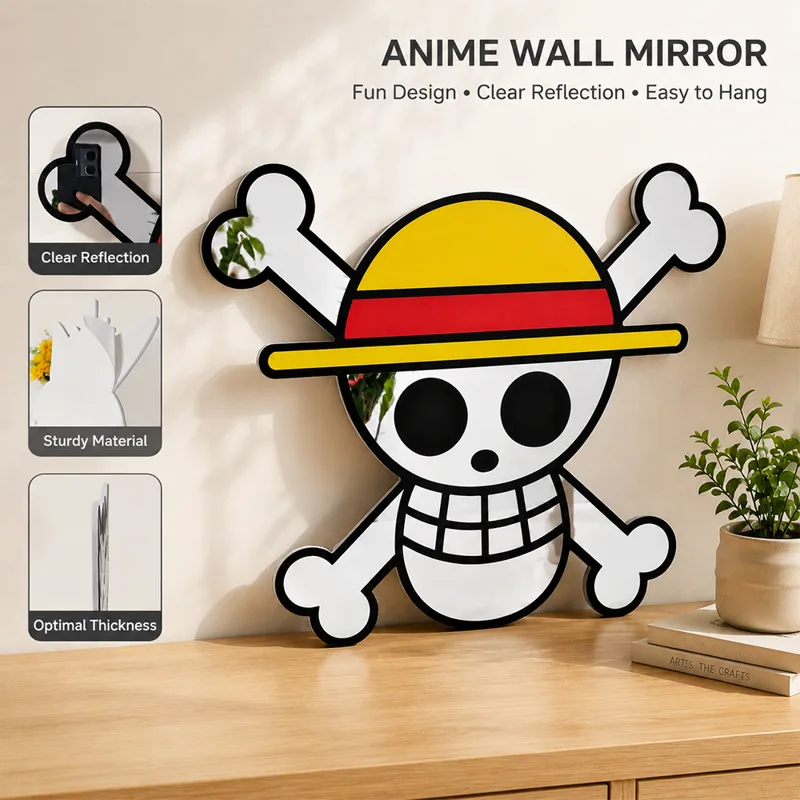 漫画ポケモンゴーストタイプゲンガーミラーウォールアートアニメ - Gaming Accessories Bedroom のレビューと価格