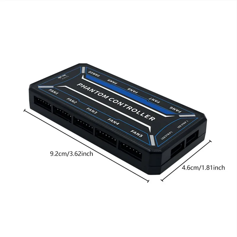 SysCooling ARGB PWM ファンコントロールハ - Fan Hub Rgb Controller のレビューと価格