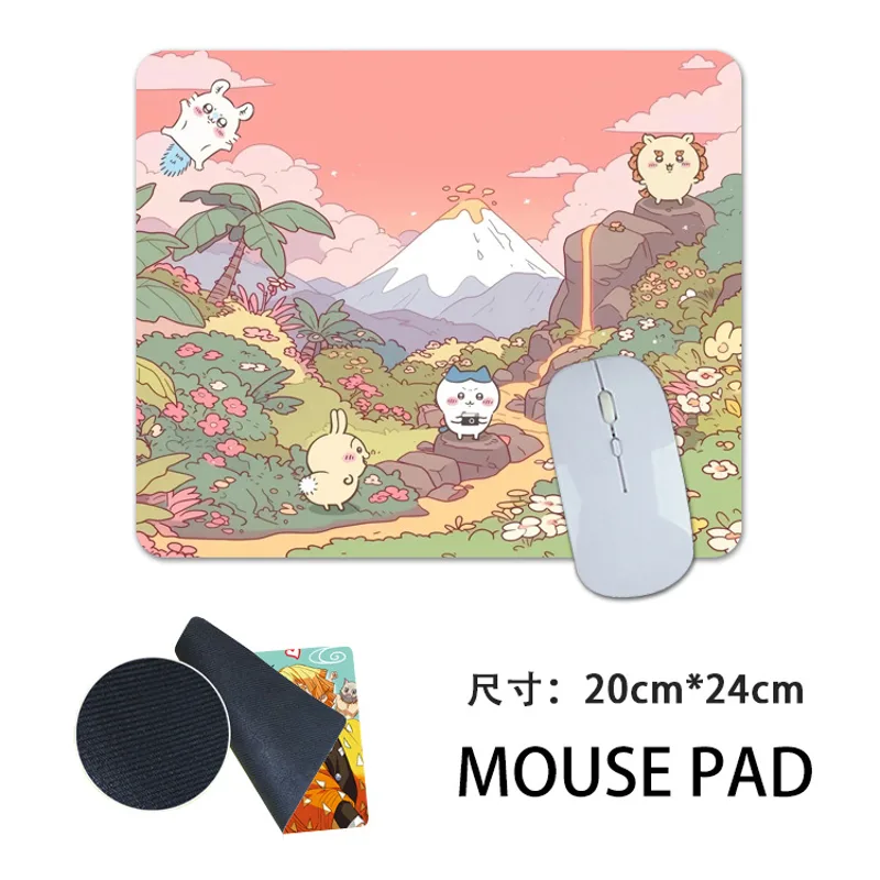ちいかわシリーズかわいい漫画マウスパッドアニメ滑り止めマウス - Gaming Accessories Cute のレビューと価格