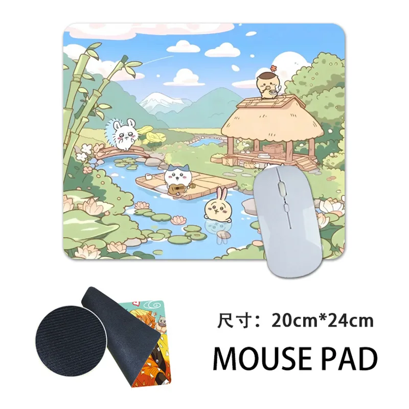 ちいかわシリーズかわいい漫画マウスパッドアニメ滑り止めマウス - Gaming Accessories Cute のレビューと価格