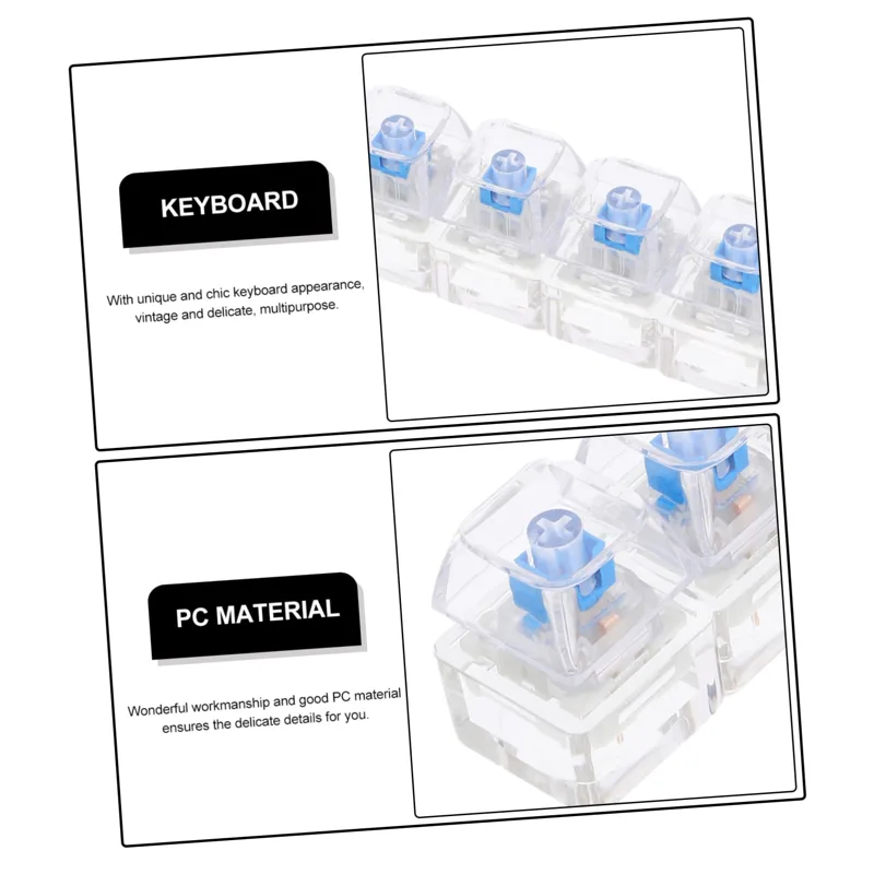 LEDライトアップフィジェットキーチェーン、4キーのスイッチ - Keyboard Switch Tester のレビューと価格