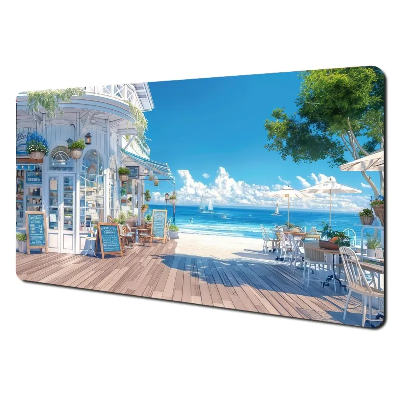 シーサイドコンビニマウスパッド大型ゲーミングデスクアクセサリ - Gaming Accessories Store のレビューと価格