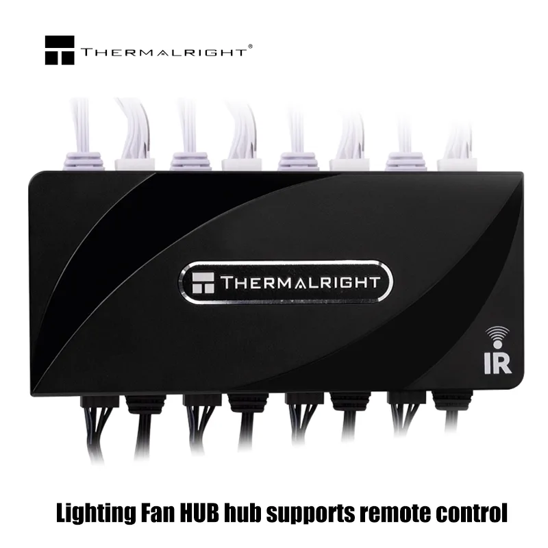 Thermalright 1 to 8 4ピンPWM + 3 - Fan Hub Rgb Controller のレビューと価格