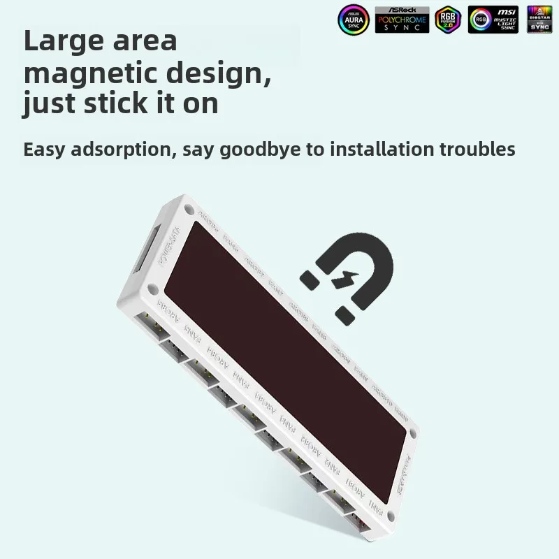 COOLMOON マザーボード 5V 3Pin PWM デュ - Fan Hub Rgb Controller のレビューと価格
