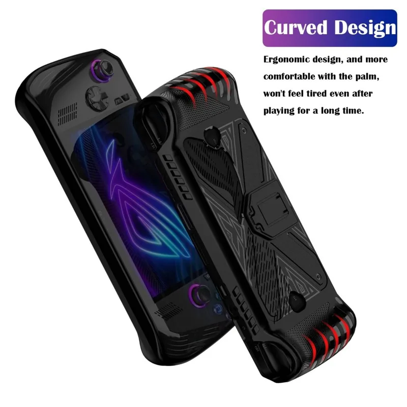 キックスタンド付きゲームハンドヘルド保護ケースソフト TPU - Gaming Accessories Asus のレビューと価格