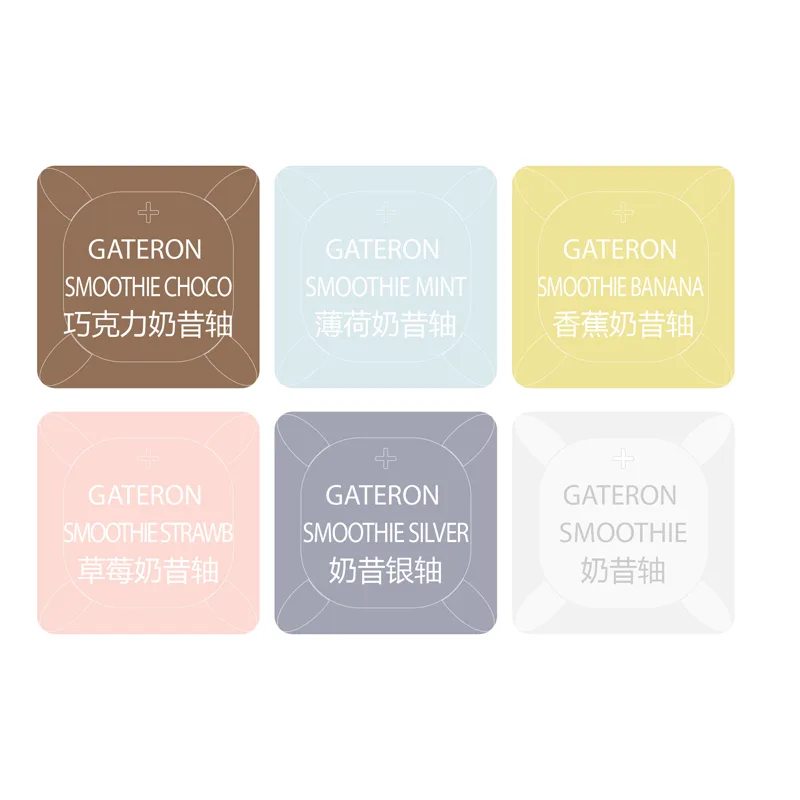 6 Gateron Smoothie スイッチテスタースイッ - Keyboard Switch Tester のレビューと価格
