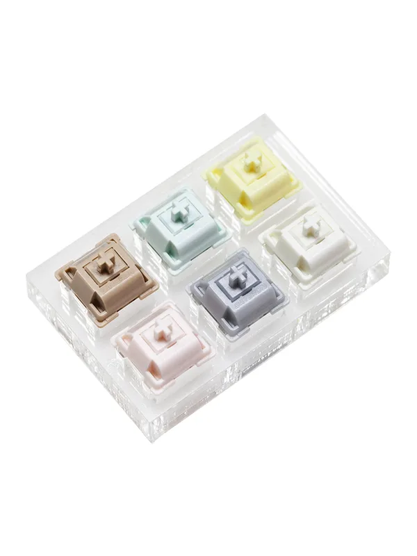 6 Gateron Smoothie スイッチテスタースイッ - Keyboard Switch Tester のレビューと価格